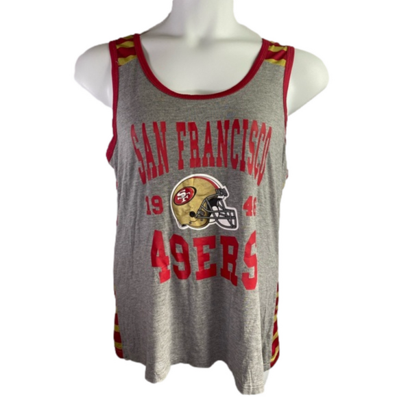 NFL Team Apparel SF 49er’s Racerback Tank Top EUC Size XL SKU0612 - Picture 1 of 6